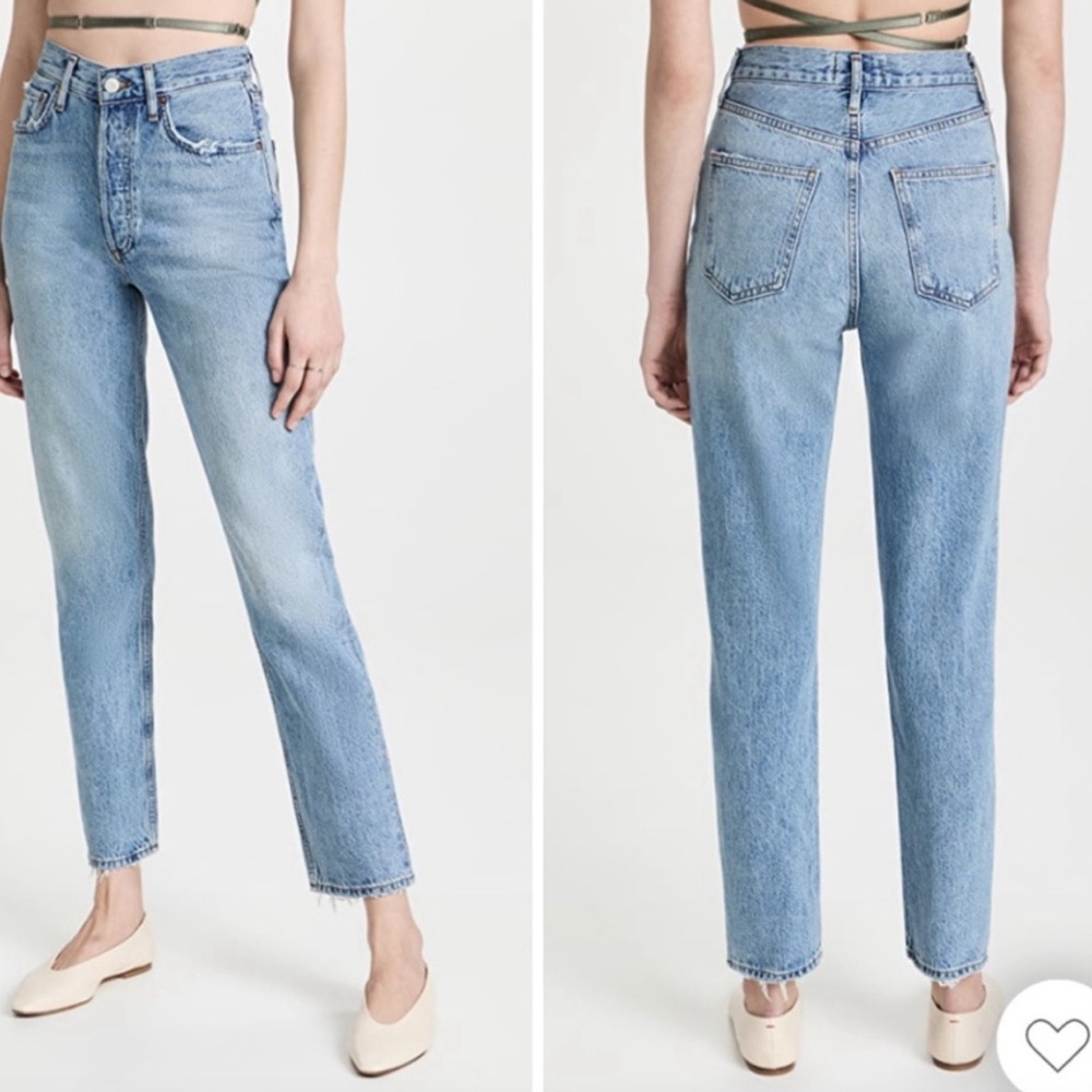 Agolde Fen Light Blue Women's Jeans